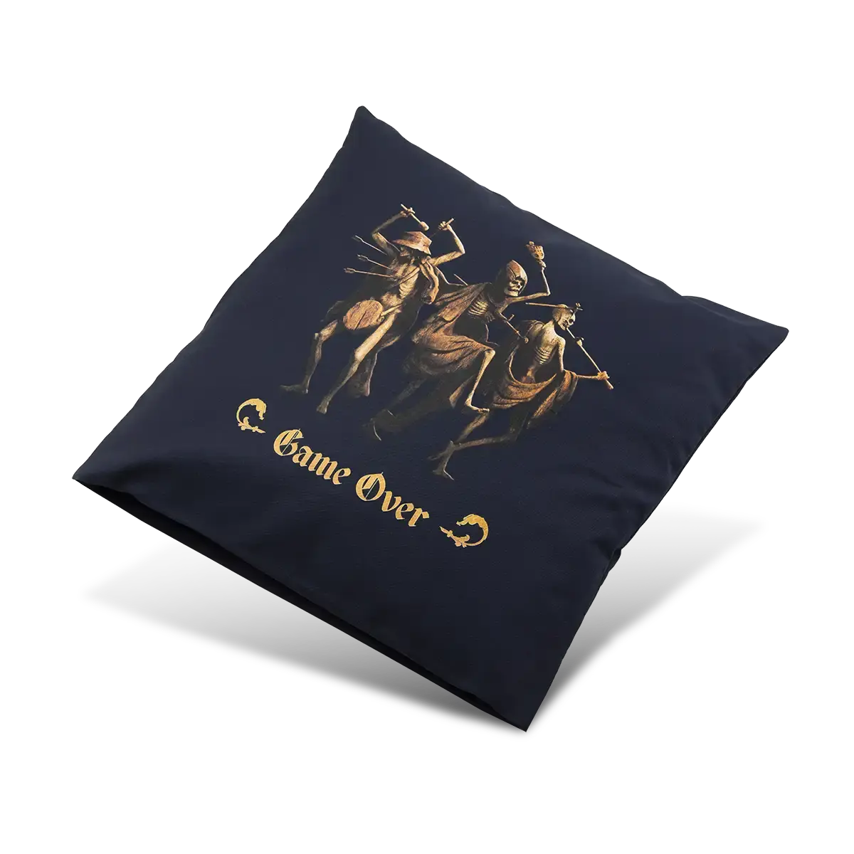 Kingdom Come: Deliverance II Kissen "Game Over" Navy