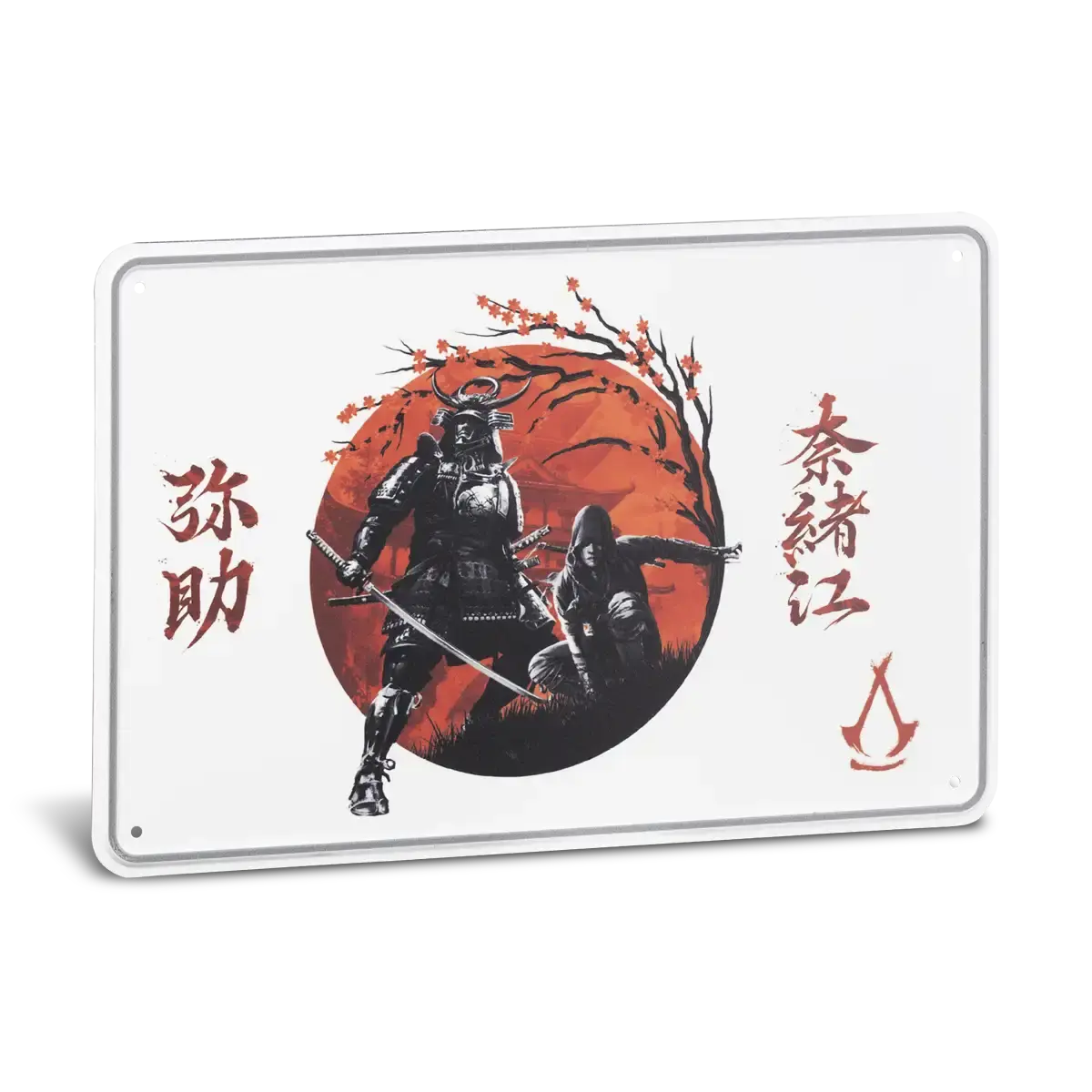 Assassin's Creed Shadows Metal Sign “Blossoms”